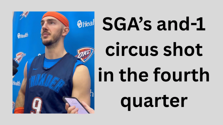 SGA’s and-1 circus shot in the fourth quarter