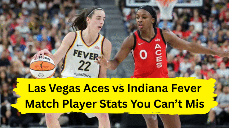 las vegas aces vs indiana fever match player stats