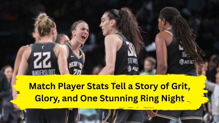 New York Liberty vs Las Vegas Aces Match Player Stats