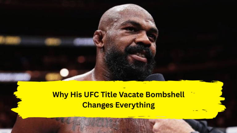 Jon Jones Retirement