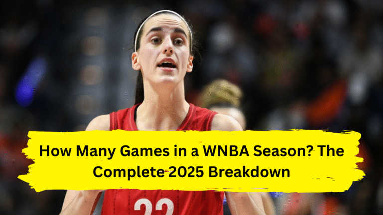 How Many Games in a WNBA Season