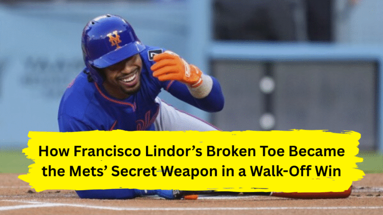 Francisco Lindor’s Broken Toe