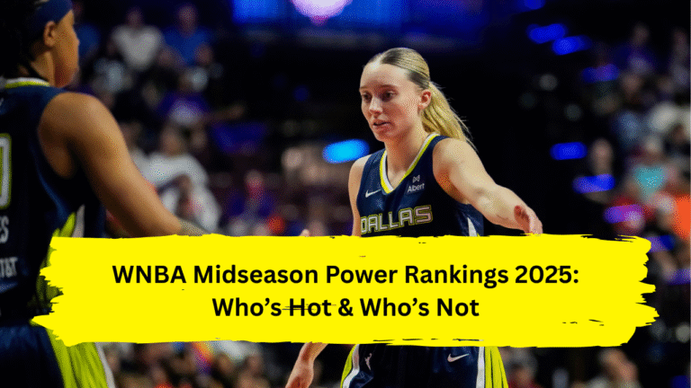 WNBA Midseason Power Rankings 2025
