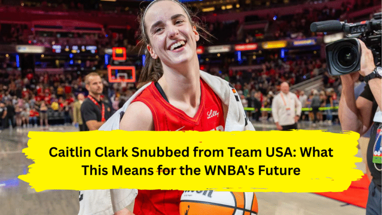 Caitlin Clark Snubbed from Team USA