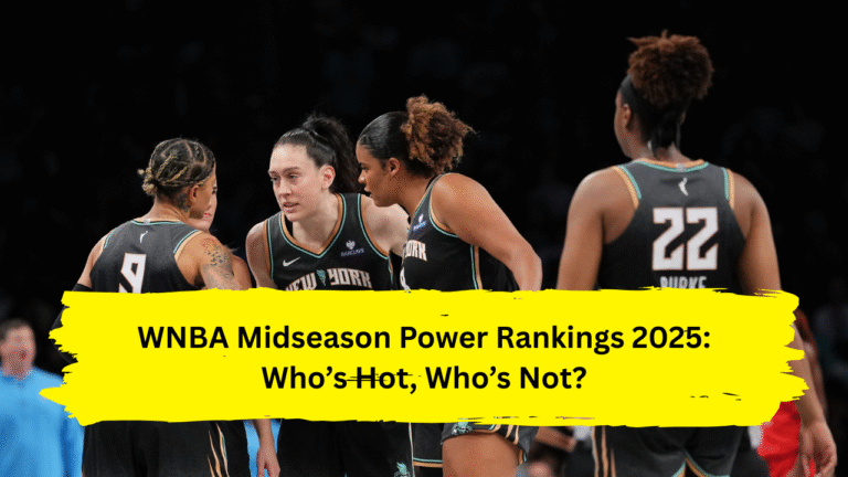 WNBA Midseason Power Rankings 2025