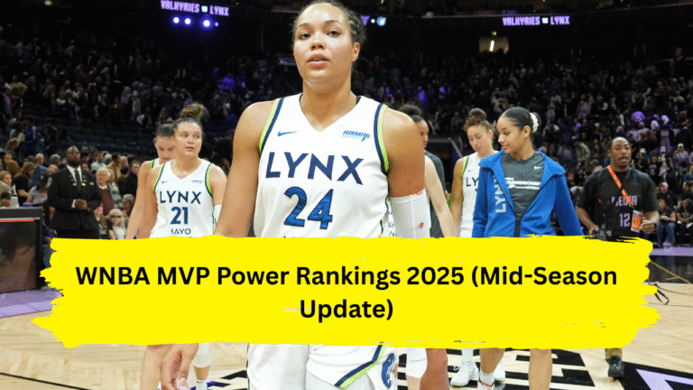WNBA MVP Power Rankings 2025
