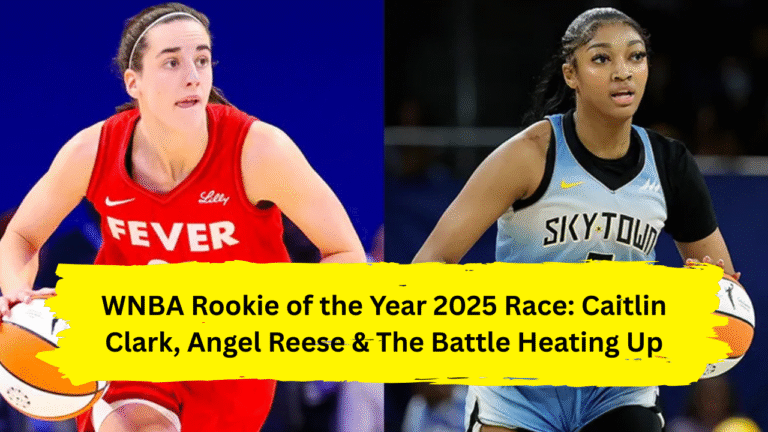 WNBA rookie of the year 2025 race