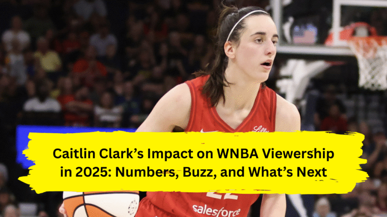 Caitlin Clark impact on WNBA viewership 2025