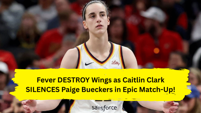 Fever DESTROY Wings as Caitlin Clark SILENCES Paige Bueckers in Epic Match-Up!