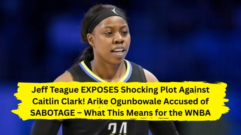 Jeff Teague EXPOSES Shocking Plot Against Caitlin Clark! Arike Ogunbowale Accused of SABOTAGE – What This Means for the WNBA