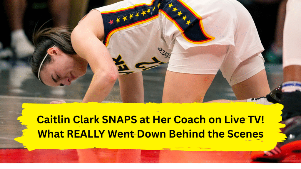 Caitlin Clark SNAPS at Her Coach on Live TV! What REALLY Happened Inside the Locker Room?