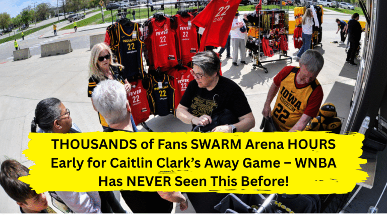 THOUSANDS of Fans SWARM Arena HOURS Early for Caitlin Clark’s Away Game – WNBA Has NEVER Seen This Before!