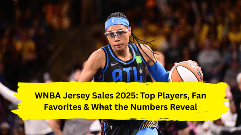 WNBA Jersey Sales 2025: Top Players, Fan Favorites & What the Numbers Reveal