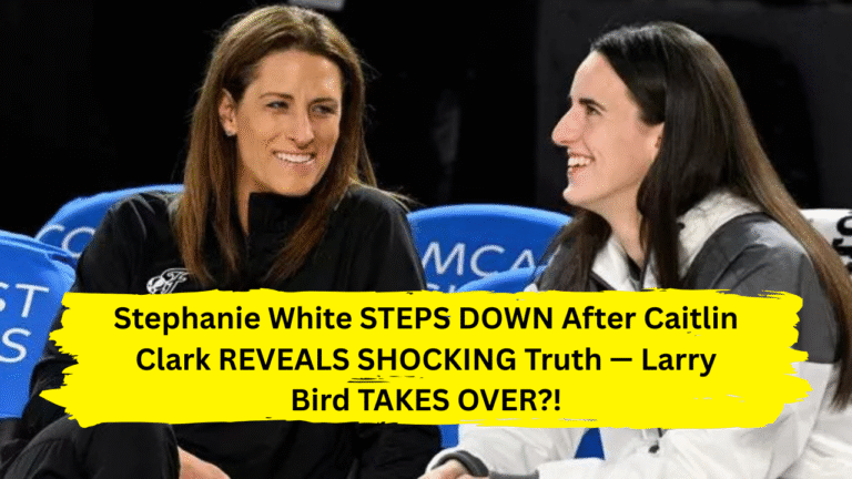 Stephanie White STEPS DOWN After Caitlin Clark REVEALS SHOCKING Truth — Larry Bird TAKES OVER?!