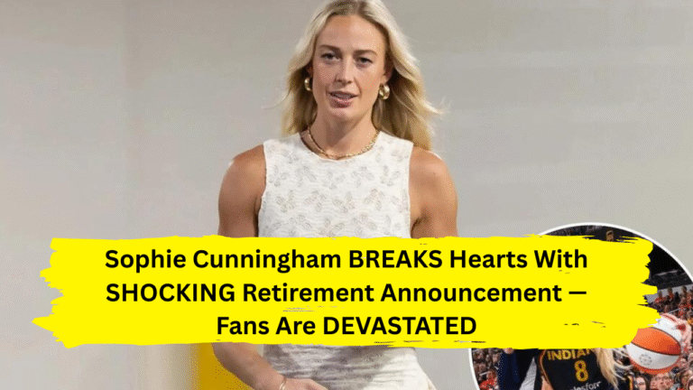 Sophie Cunningham BREAKS Hearts With SHOCKING Retirement Announcement — Fans Are DEVASTATED