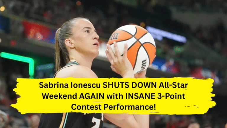 Sabrina Ionescu SHUTS DOWN All-Star Weekend AGAIN with INSANE 3-Point Contest Performance!