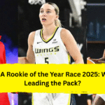 WNBA Rookie of the Year race 2025