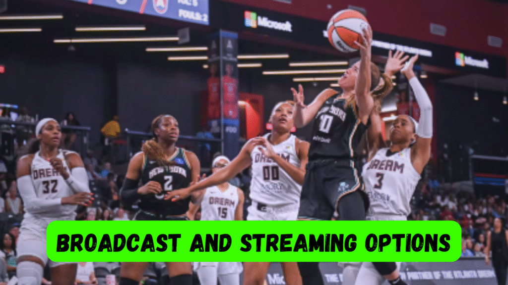 where to watch Atlanta Dream vs New York Liberty