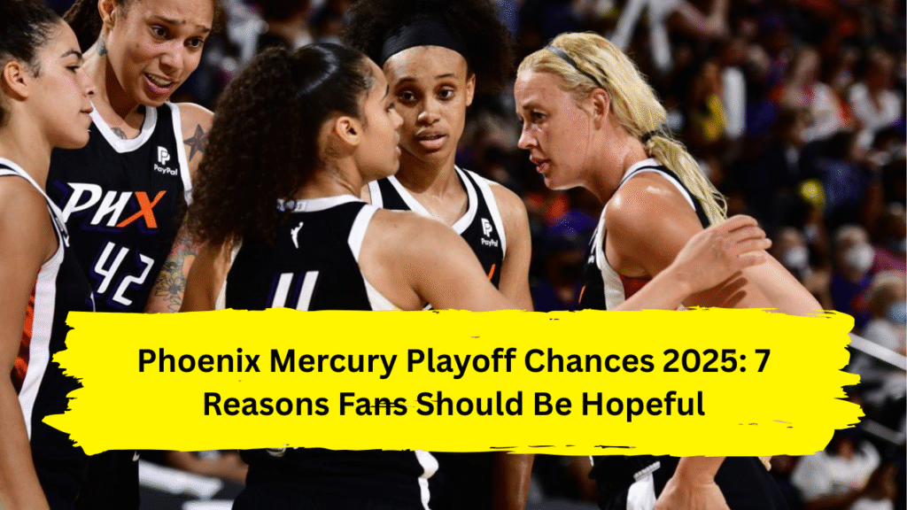 phoenix mercury playoff chances 2025