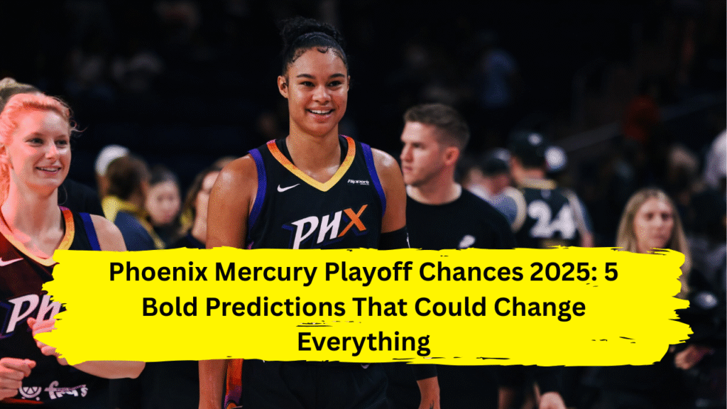 Phoenix Mercury playoff chances 2025