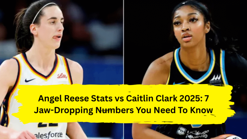 angel reese stats vs caitlin clark 2025