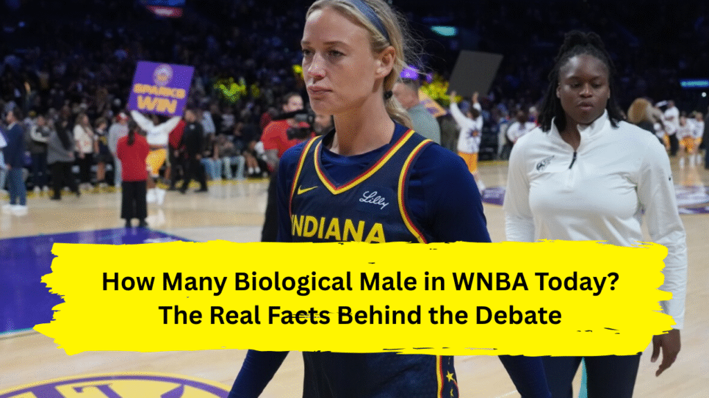 how many biological male in WNBA today