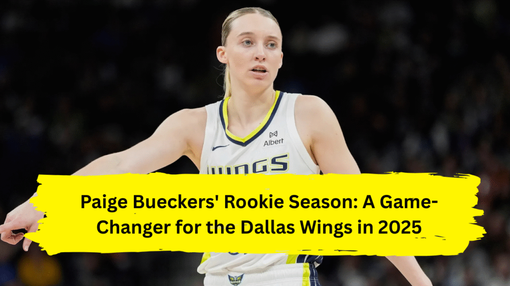 Paige Bueckers' Rookie Season