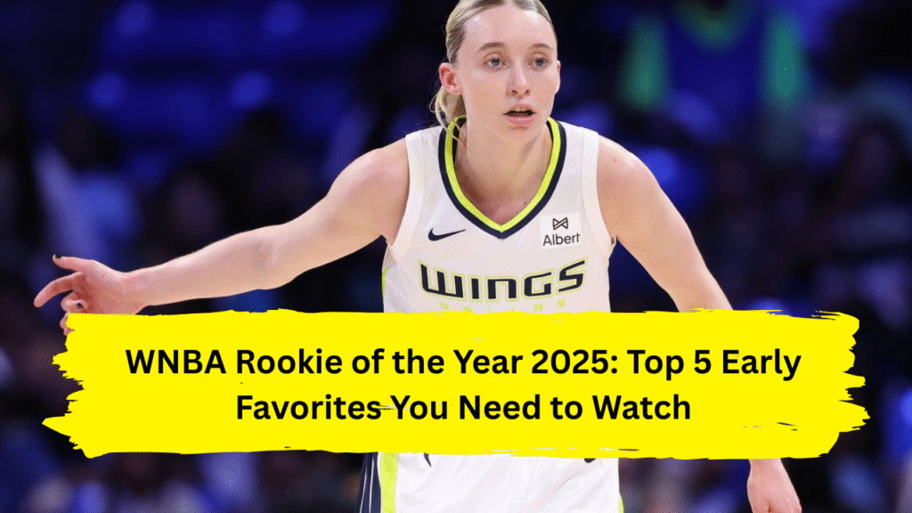 WNBA Rookie of the Year 2025