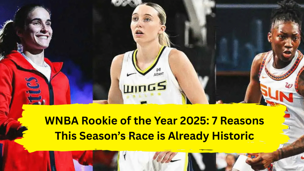 WNBA Rookie of the Year 2025