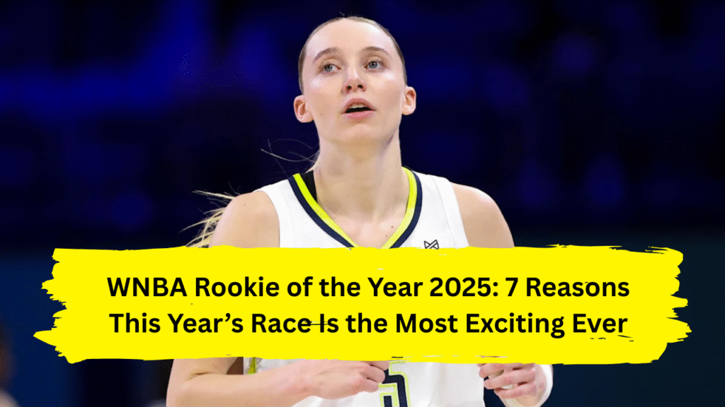 WNBA Rookie of the Year 2025