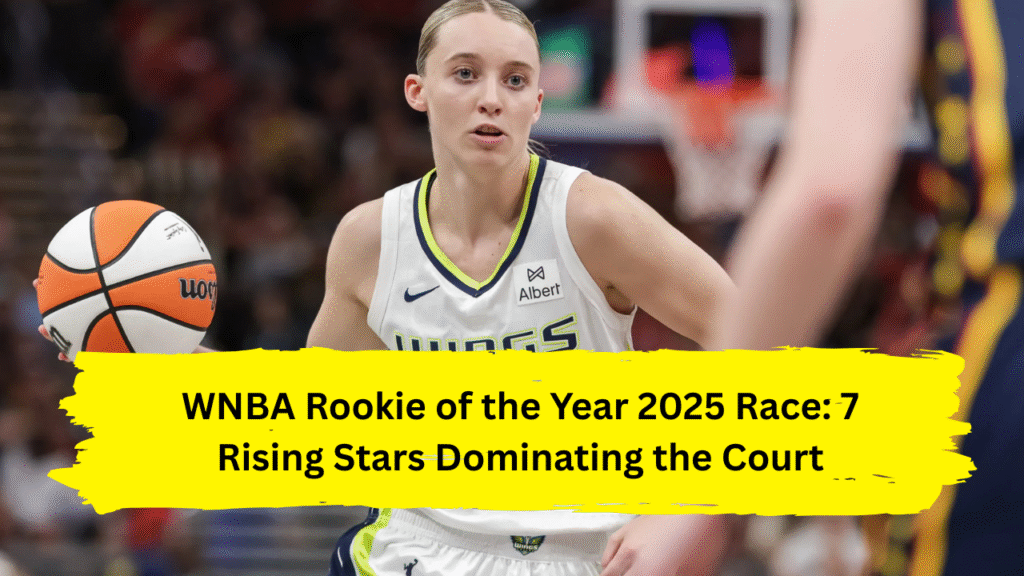 WNBA Rookie of the Year 2025 race