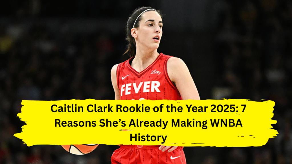 Caitlin Clark Rookie of the Year 2025