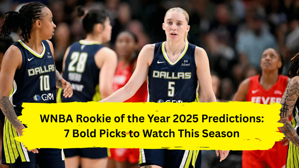 WNBA Rookie of the Year 2025 predictions