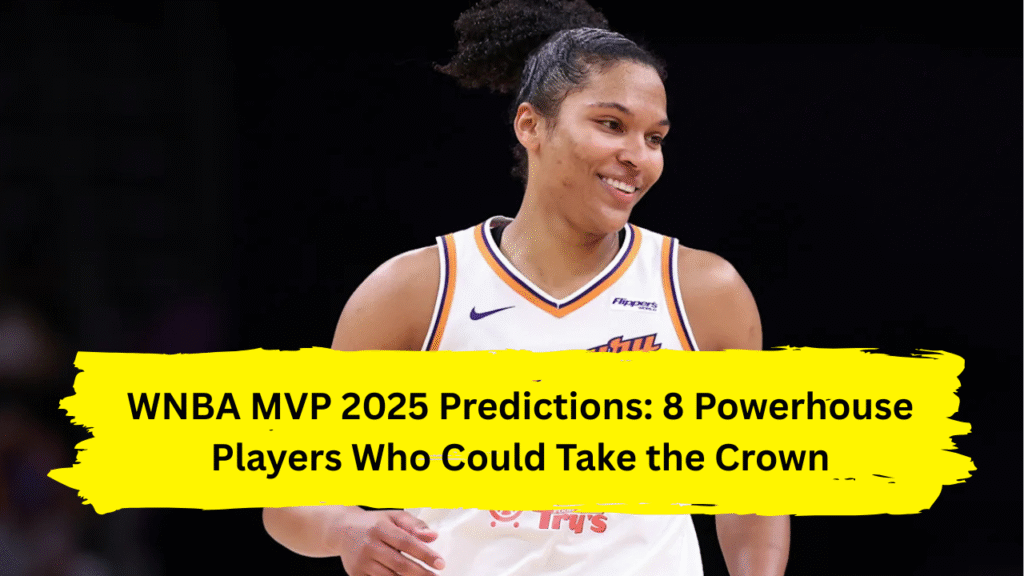WNBA MVP 2025 predictions