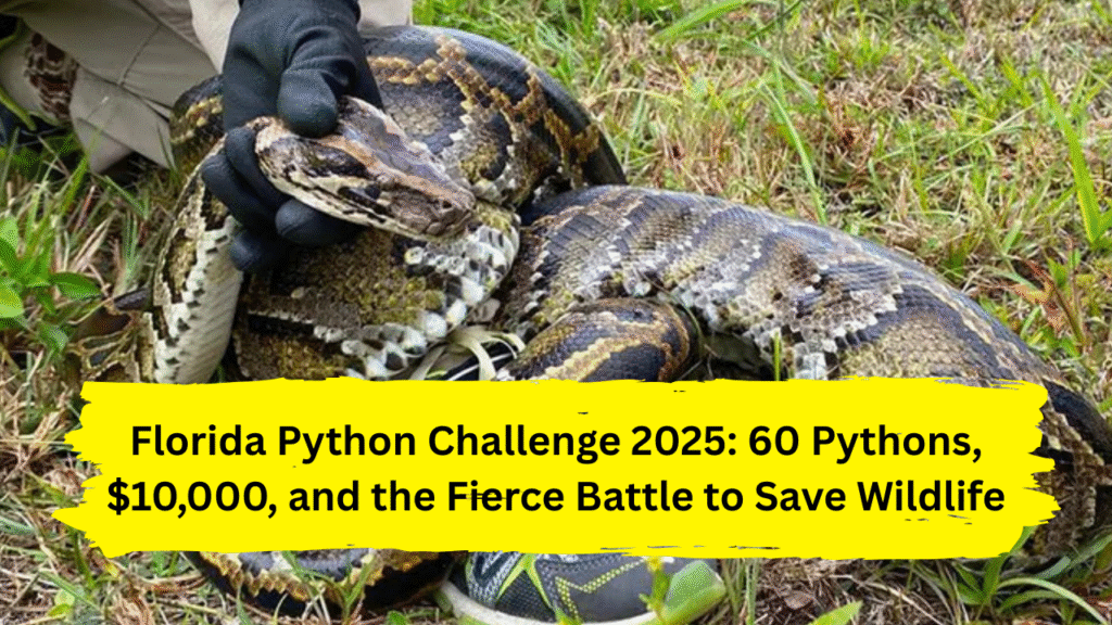 Florida Python Challenge 2025