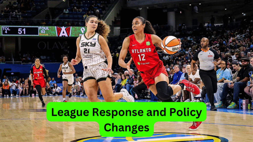 WNBA fan behavior incidents