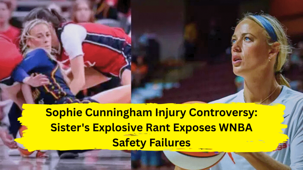 Sophie Cunningham injury controversy