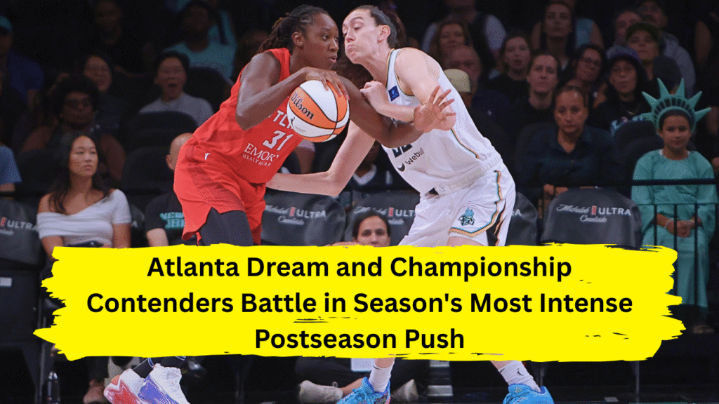 WNBA playoff race