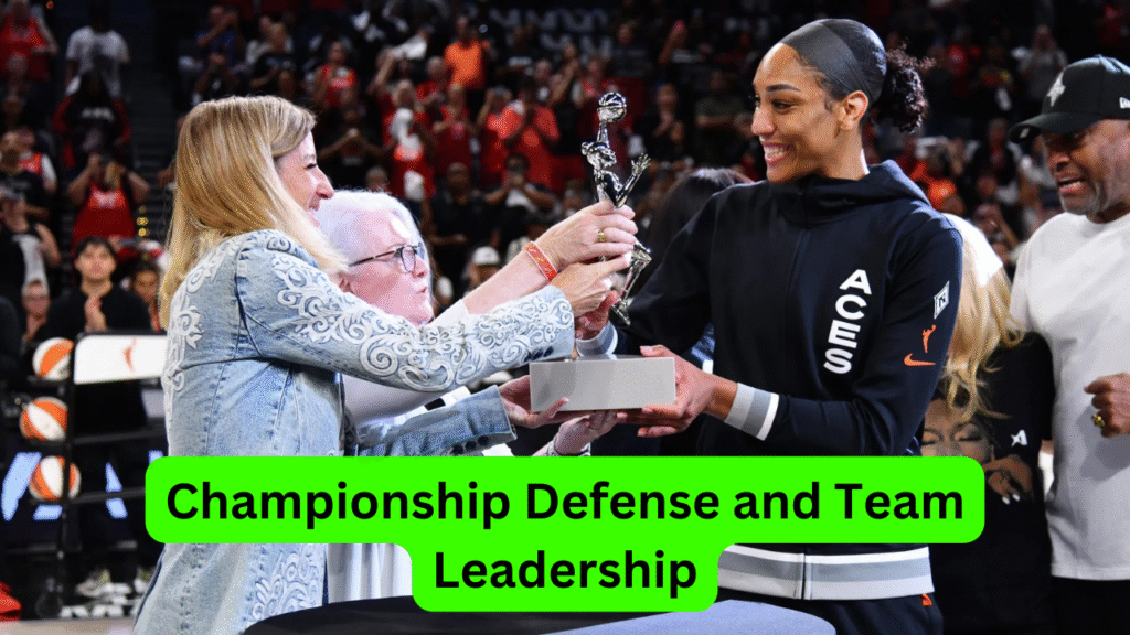 A'ja Wilson MVP 2024 WNBA