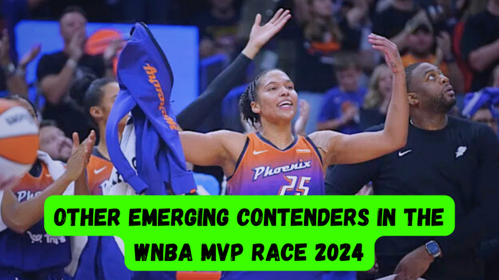 WNBA MVP race 2024 WNBA MVP race 2024