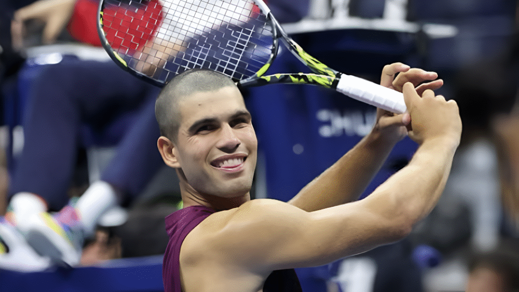 Carlos Alcaraz haircut