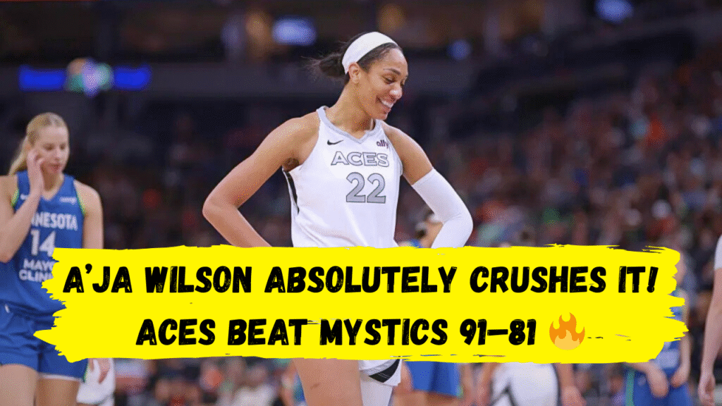 Aces Beat Mystics 91–81