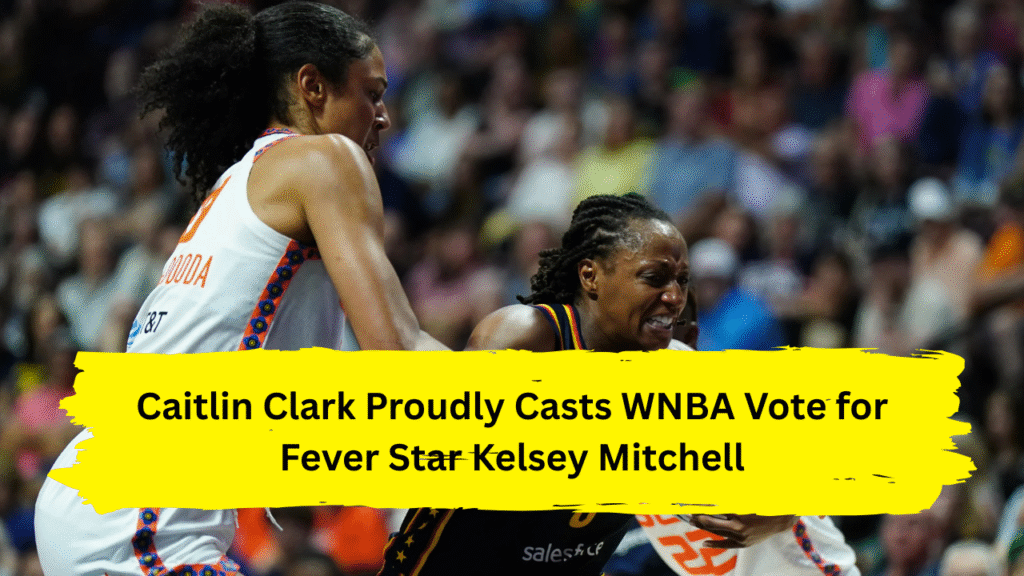 Caitlin Clark Proudly Casts WNBA Vote