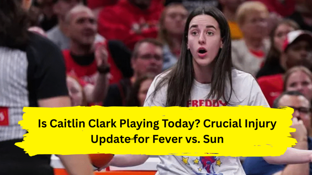 Is Caitlin Clark playing today