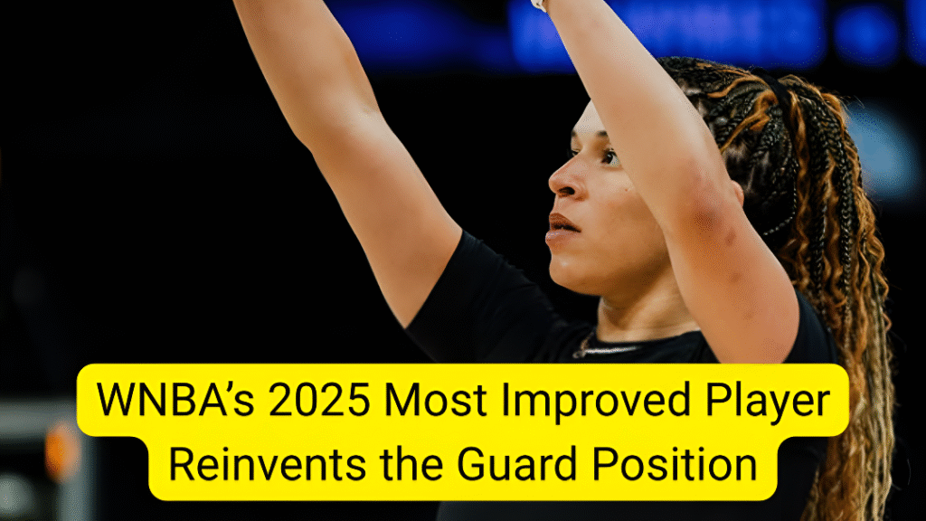 WNBA most improved player 2025 Veronica Burton breakout
