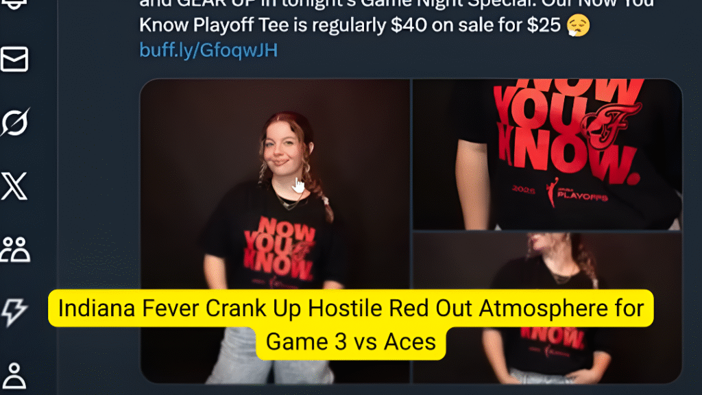 Indiana Fever Red Out