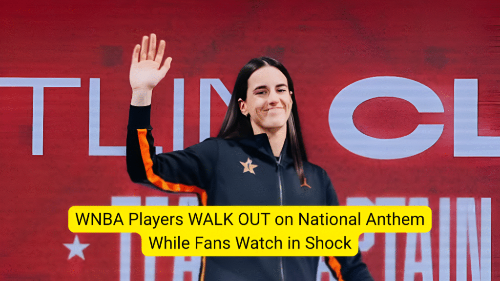 WNBA players disrespect national anthem