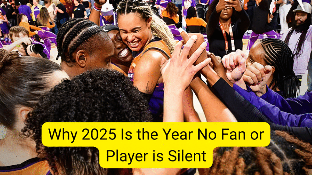 WNBA online search growth mental health & No Space For Hate platform