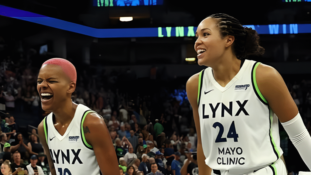 Minnesota Lynx playoff breakout 2025