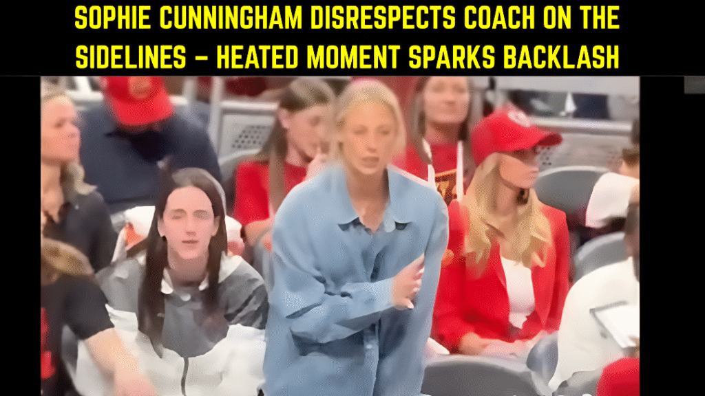 Sophie Cunningham disrespects coach